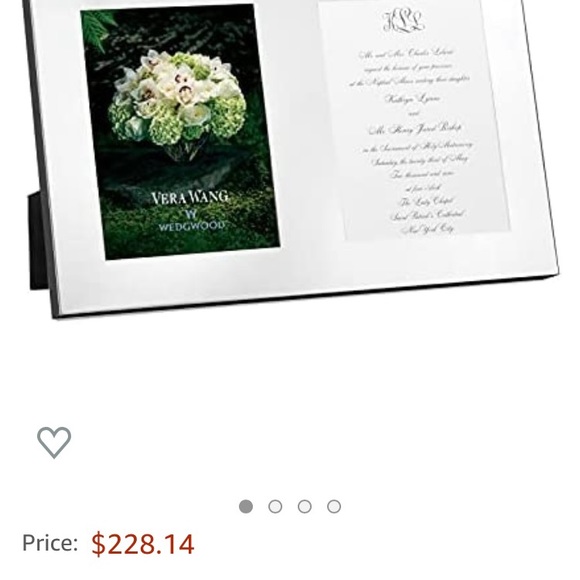 Vera Wang x Wedgewood silver-plated double 9" x 13" - Picture 8 of 8